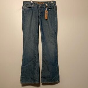 NWT DC denim medium washed flare jeans sz. 29